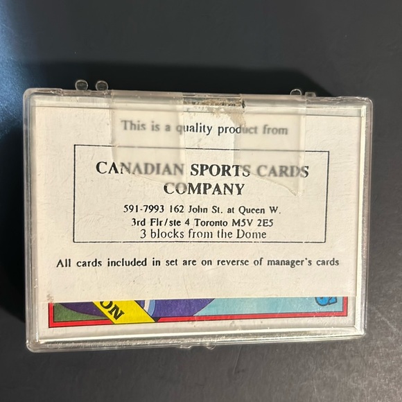 ⚾️Toronto Blue Jays 1988 TOPPS Chewing Gum 32 Card Set (Baseball) - Picture 2 of 7